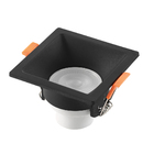 Spot Recuado Emb. Quad. 94mm ABS+PC 6W Bi-Volt LED