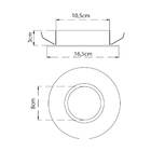 Spot Recuado Embutir + Led Par30 Branco Frio Bivolt St1821