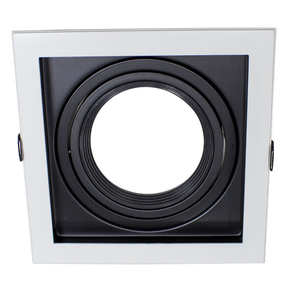 Spot Recuado Embutir Bella Iluminação Conecta Preto e Branco