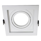 Spot Recuado Embutir Conecta Bella Iluminação Gu10 Ar70 branc