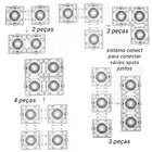 Spot Recuado Embutir Conecta Bella Iluminação Gu10 Ar70 branc