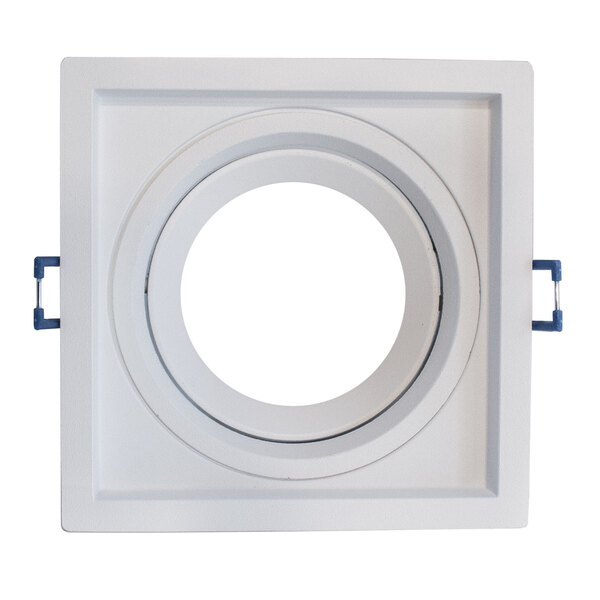 Spot recuado orientável embutir gesso madeira modular p/ lâmp