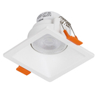 Spot Recuado Emb. Quad. 74mm ABS+PC 3W Bi-Volt LED 6.500K - Branco
