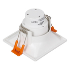 Spot Recuado Emb. Quad. 74mm ABS+PC 3W Bi-Volt LED 6.500K - Branco