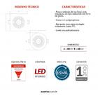 Spot redondo 5w Branco Neutro AVANT