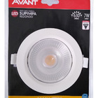 Spot Redondo 7w Branco Quente Avant