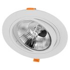 Spot Redondo Embutir Conecta Abs Branco P/ar111 Dl152ar111w B
