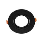 Spot Redondo Embutir Conecta Abs Preto P/ar70 Dl152ar70b Bell