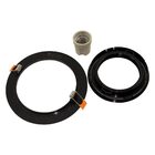 Spot Redondo Embutir Conecta Abs Preto P/par30 Dl152par30b Be