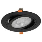 Spot Redondo Embutir Preto Dl152par30b Bella + Led Par30 Br Q