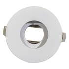 Spot Redondo Recuado Embutir Branco + Led Branco Frio Gu10 Mr