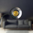 Spot Rock Cromado Led 3w C/adaptador P/ Trilho