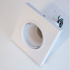 Spot Semi embutido de teto laje ou gesso p/ lâmpada PAR20 st3