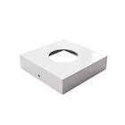 Spot Semi-embutido Quadrado Branco + Mr16 4,8w Br. Frio St3148