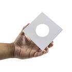 Spot Semi Embutido Quadrado Branco P/ Mr16 Gu10 Starlumen St3