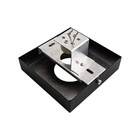 Spot Semi Embutido Quadrado Preto P/ Mr16 Gu10 Starlumen St31