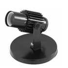 Spot Sobrepor Alumínio Para 1 Lâmpada 60w E27 Enerlux Preto