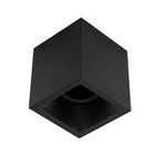 Spot Sobrepor Box Quadrado Recuado Square Out P/ar70 Preto-st