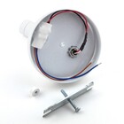 Spot Sobrepor Branco Luz Amarela Score Spot Line