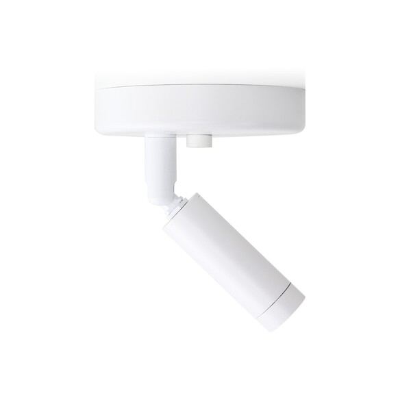 Spot Sobrepor Branco Luz Amarela Score Spot Line