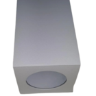 Spot Sobrepor Branco Quadrado Cubo Para Par20