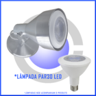 Spot Sobrepor Lampada Par 30 Led Em Aluminio