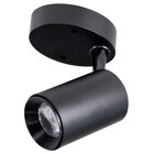 Spot Sobrepor Led 7w Para Teto E Parede Preto 3000k Branco Qu