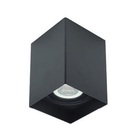 Spot Sobrepor Mr16 Preto Ip20