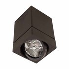 Spot Sobrepor Quadrado Abs Marrom P/ Ar70 Gu10 Sz292/3s Megal