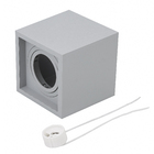 Spot Sobrepor Quadrado AR70 Save Energy Cinza