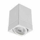 Spot Sobrepor Quadrado Branco 9,5x9,5 Abs P/ Par20 Sz292/2s M