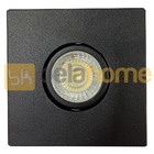 Spot Sobrepor Quadrado Dicroica Gu10 Com Lâmpada 4000k Preto