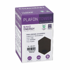 Spot Sobrepor Quadrado Dicróica Save Energy Marrom