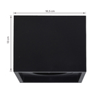 Spot Sobrepor Quadrado PAR30 Save Energy Preto
