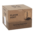 Spot Sobrepor Quadrado PAR30 Save Energy Preto