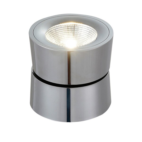 Spot Sobrepor Redondo Bloc Bella Cromado com LED 10w Direcion