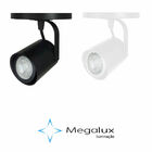 Spot Sobrepor Redondo Direcionável  Gu10 C/ Canopla Preto