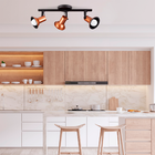 Spot Sobrepor Trilho Direcionável Octa Cupps 03 Lâmpadas E27