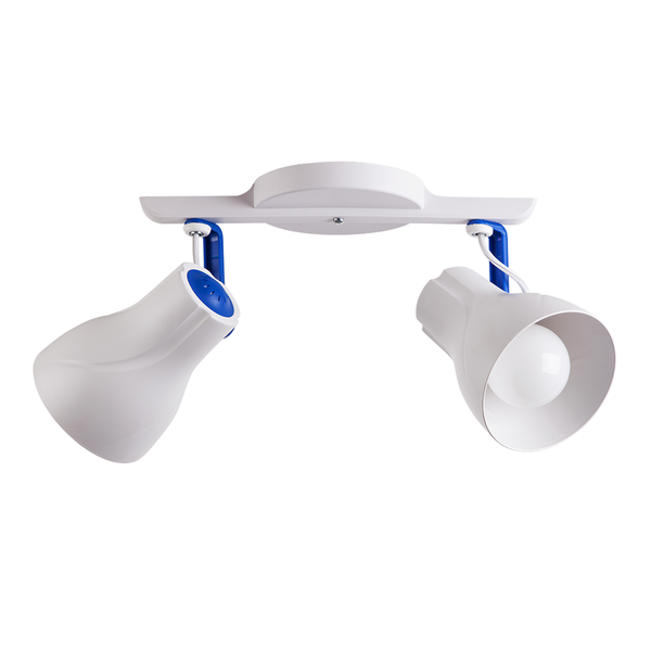 Spot Sobrepor Trilho Direcionável Octa Plus 2 Lâmpadas E27 Bi