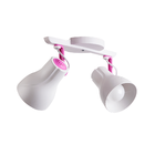 Spot Sobrepor Trilho Direcionável Octa Plus 2 Lâmpadas E27 Bi