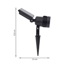 Spot Solar Decorativo para Jardim LED 0,15W Luz Branca IP54 Inspire