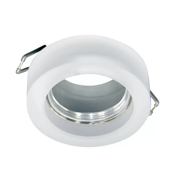 Spot Taschibra Redondo Embutir Vidro Jateado Sp23 Mr16 Bivolt