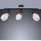 Spot Trilho De Sobrepor Moderno Direcionável Vittra 3 Lâmpada