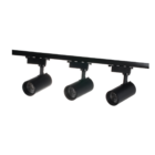 Spot Trilho Eletrificado Preto Fosco 7w Branco Frio 6500k