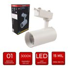 Spot Trilho Led Eletrificado 12w Branco Quente 3000k