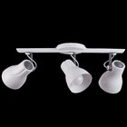 Spot Trilho Octa 3 Branca E Cinza- Startec