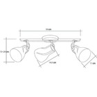 Spot Trilho Octa 3 Branca E Cinza- Startec