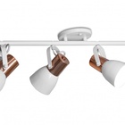 Spot Troia 658/4 Branco (12x12x60) 4 Lampada Soquete E27 Spot