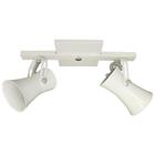 Spot Usina 376/2 Branco (22x20x12) 2 Lampada Soquete E27 Spot