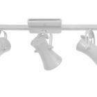 Spot Usina 376/3 Branco Trilho (27x66x66) 3 Lampada Soquete E